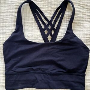 Lululemon Longline Navy Sport Bra S